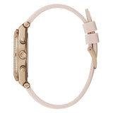 Buy Shop Guess Heiress Diamonds Rose Gold Dial Pink Rubber Strap Watch for Women - GW0407L3 USA Online