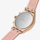 Buy Shop Guess Heiress Diamonds Rose Gold Dial Pink Rubber Strap Watch for Women - GW0407L3 USA Online