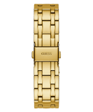 Buy Shop Guess Heiress Multifunction Diamonds Gold Dial Gold Steel Strap Watch for Women - GW0440L2 USA Online