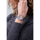 Buy Shop Guess Heiress Multifunction Diamonds Purple Dial Purple Steel Strap Watch for Women - GW0440L3 USA Online