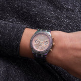 Buy Shop Guess Heiress Multifunction Diamonds Purple Dial Purple Steel Strap Watch for Women - GW0440L3 USA Online