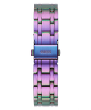 Buy Shop Guess Heiress Multifunction Diamonds Purple Dial Purple Steel Strap Watch for Women - GW0440L3 USA Online