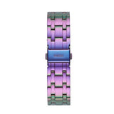 Buy Shop Guess Heiress Multifunction Diamonds Purple Dial Purple Steel Strap Watch for Women - GW0440L3 USA Online