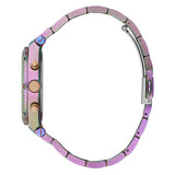 Buy Shop Guess Heiress Multifunction Diamonds Purple Dial Purple Steel Strap Watch for Women - GW0440L3 USA Online