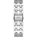 Buy Shop Guess Heiress Multifunction Diamonds Silver Dial Silver Steel Strap Watch for Women - GW0440L1 USA Online