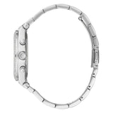 Buy Shop Guess Heiress Multifunction Diamonds Silver Dial Silver Steel Strap Watch for Women - GW0440L1 USA Online