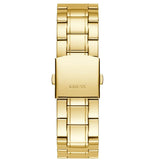 Buy Shop Guess Hendrix Multifunction Black Dial Gold Steel Strap Watch for Men - W1309G2 USA Online