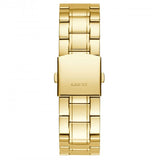 Buy Shop Guess Hendrix Multifunction Black Dial Gold Steel Strap Watch for Men - W1309G2 USA Online
