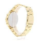 Buy Shop Guess Hendrix Multifunction Black Dial Gold Steel Strap Watch for Men - W1309G2 USA Online