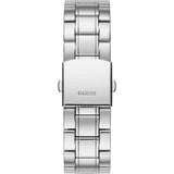 Buy Shop Guess Hendrix Silver Dial Silver Steel Strap Watch for Men - GW0066G1 USA Online