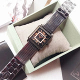Buy Shop Guess Highline Black Dial Black Mesh Bracelet Watch for Women - W0826L4 USA Online