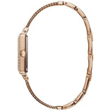 Buy Shop Guess Highline Off White Dial Rose Gold Stainless Steel Mesh Strap Watch For Women - W0826L3 USA Online
