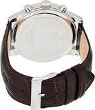 Buy Shop Guess Horizon Chronograph Analog Blue Dial Brown Leather Strap Watch For Men - W0380G6 USA Online