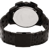 Buy Shop Guess Horizon Chronograph Black Dial Black Steel Strap Watch For Men - W0379G2 USA Online