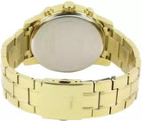 Buy Shop Guess Horizon Chronograph Black Dial Gold Steel Strap Watch For Men - W0379G4 USA Online