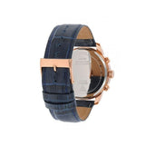 Buy Shop Guess Horizon Chronograph Blue Dial Blue Leather Strap Watch For Men - W0380G5 USA Online