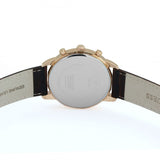 Buy Shop Guess Horizon Chronograph Quartz Black Dial Black Leather Strap Watch For Men - W0380G7 USA Online