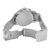 Buy Shop Guess Horizon Chronograph Quartz Black Dial Silver Steel Strap Watch For Men - W0379G1 USA Online