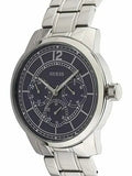 Buy Shop Guess Horizon Chronograph Quartz Black Dial Silver Steel Strap Watch For Men - W0379G1 USA Online