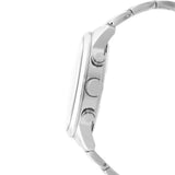 Buy Shop Guess Horizon Chronograph Quartz Blue Dial Silver Steel Strap Watch for Men - W0379G3 USA Online
