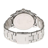 Buy Shop Guess Horizon Chronograph Quartz Blue Dial Silver Steel Strap Watch for Men - W0379G6 USA Online