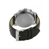 Buy Shop Guess Horizon Chronograph White Dial Brown Leather Strap Watch For Men - W0380G2 USA Online