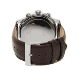 Buy Shop Guess Horizon Chronograph White Dial Brown Leather Strap Watch For Men - W0380G2 USA Online