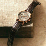 Buy Shop Guess Horizon Quartz Champagne Dial Brown Leather Strap Watch For Women - W0380G4 USA Online