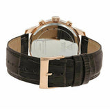 Buy Shop Guess Horizon Quartz Champagne Dial Brown Leather Strap Watch For Women - W0380G4 USA Online