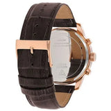 Buy Shop Guess Horizon Quartz Champagne Dial Brown Leather Strap Watch For Women - W0380G4 USA Online