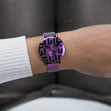 Buy Shop Guess Iconic Quartz Multicolor Dial Multicolor Mesh Bracelet Watch For Women - GW0479L1 USA Online