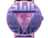 Buy Shop Guess Iconic Quartz Multicolor Dial Multicolor Mesh Bracelet Watch For Women - GW0479L1 USA Online