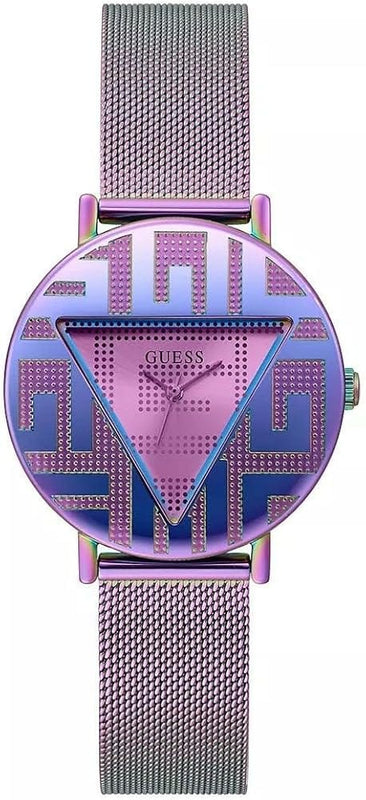 Buy Shop Guess Iconic Quartz Multicolor Dial Multicolor Mesh Bracelet Watch For Women - GW0479L1 USA Online