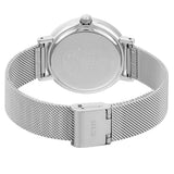 Buy Shop Guess Iconic Quartz Silver Dial Silver Mesh Bracelet Watch For Women - GW0527L1 USA Online