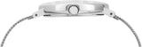 Buy Shop Guess Iconic Quartz Silver Dial Silver Mesh Bracelet Watch For Women - GW0527L1 USA Online