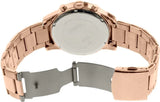 Buy Shop Guess Iconic Signature Brown Dial Rose Gold Steel Strap Watch For Men - W0668G1 USA Online