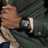Buy Shop Guess Integrity Analog Black Dial Black Steel Strap Watch for Men - GW0631G2 USA Online
