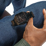Buy Shop Guess Integrity Analog Black Dial Black Steel Strap Watch for Men - GW0631G2 USA Online
