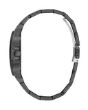 Buy Shop Guess Integrity Analog Black Dial Black Steel Strap Watch for Men - GW0631G2 USA Online