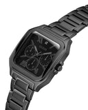 Buy Shop Guess Integrity Analog Black Dial Black Steel Strap Watch for Men - GW0631G2 USA Online