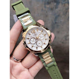 Buy Shop Guess Interpid 2 Golden Dial Two Tone Silicon Strap Watch For Women - W0325L5 USA Online