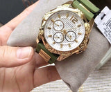 Buy Shop Guess Interpid 2 Golden Dial Two Tone Silicon Strap Watch For Women - W0325L5 USA Online