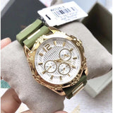 Buy Shop Guess Interpid 2 Golden Dial Two Tone Silicon Strap Watch For Women - W0325L5 USA Online