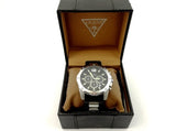 Buy Shop Guess Intrepid Chronograph Black Dial Two Tone Steel Strap Watch for Men - W0167G1 USA Online