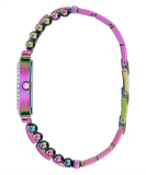 Buy Shop Guess Intricate Iridescent Crystals Purple Dial Purple Steel Strap Watch for Women - GW0401L4 USA Online
