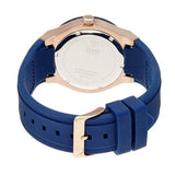 Buy Shop Guess Jet Setter Analog Quartz Blue Dial Blue Rubber Strap Watch For Women - W0571L1 USA Online