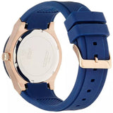 Buy Shop Guess Jet Setter Analog Quartz Blue Dial Blue Rubber Strap Watch For Women - W0571L1 USA Online
