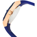 Buy Shop Guess Jet Setter Analog Quartz Blue Dial Blue Rubber Strap Watch For Women - W0571L1 USA Online