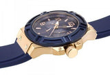 Buy Shop Guess Jet Setter Analog Quartz Blue Dial Blue Rubber Strap Watch For Women - W0571L1 USA Online