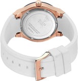 Buy Shop Guess Jet Setter White Dial White Rubber Strap Watch for Women - W0564L1 USA Online